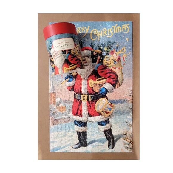 Cavallini & Co. SANTA CLAUS Jigsaw Puzzle 500 pieces - Picture 6 of 9